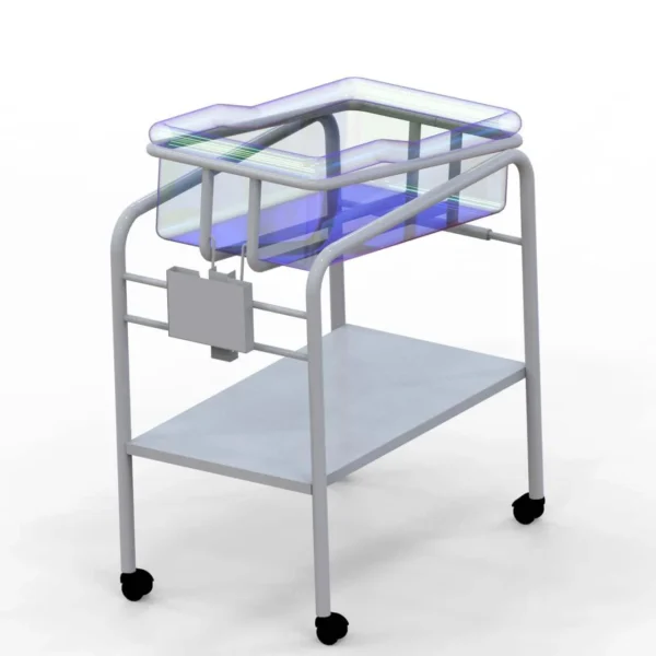 Berço Neonatal com Cuba Acrílica
