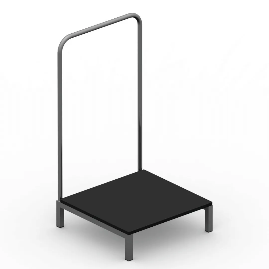 Escada Obeso com Guarda Corpo